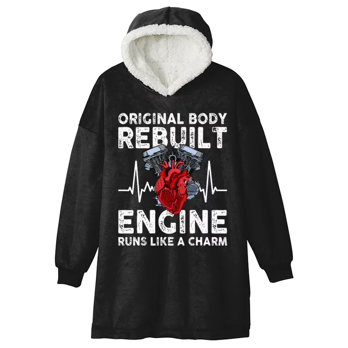 Original Body Rebuilt Engine Runs Like A Charm Hooded Wearable Blanket