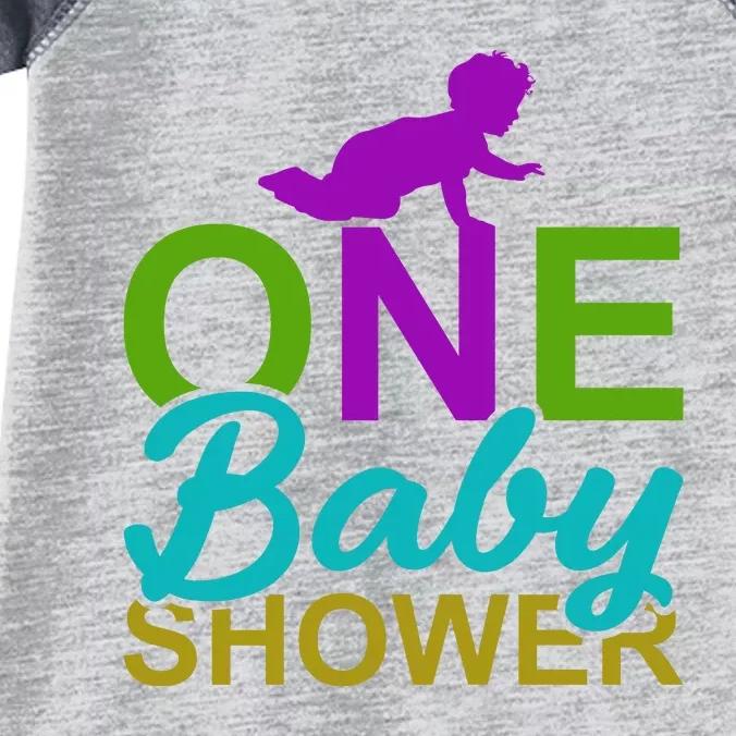 One Baby Shower Infant Baby Jersey Bodysuit