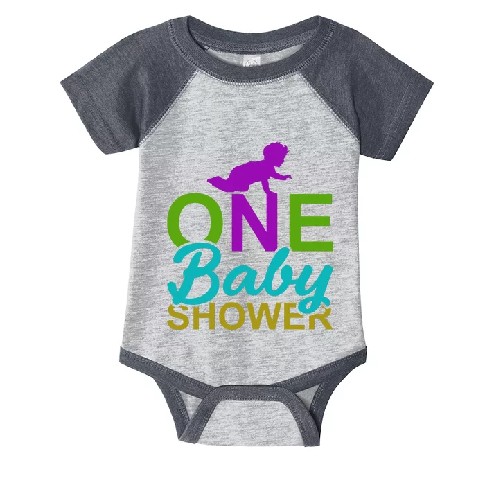 One Baby Shower Infant Baby Jersey Bodysuit