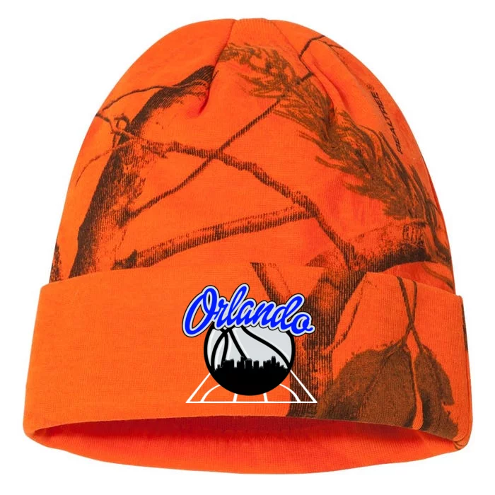 Orlando Basketball Skyline Kati - 12in Camo Beanie