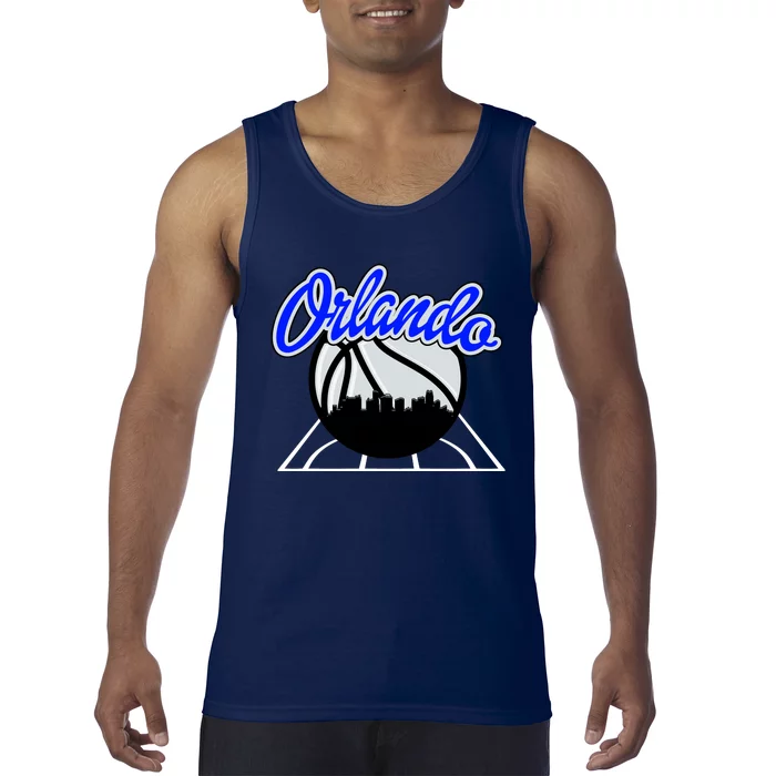 Orlando Basketball Skyline Tank Top