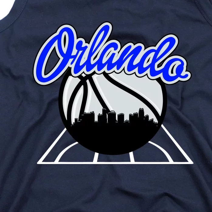 Orlando Basketball Skyline Tank Top