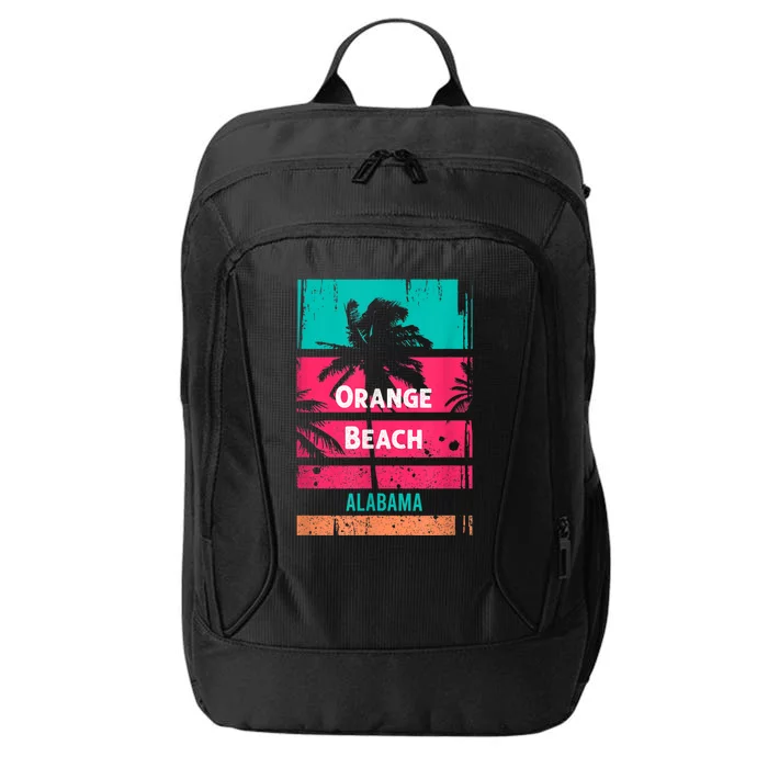 Orange Beach Souvenir Alabama Reminder City Backpack