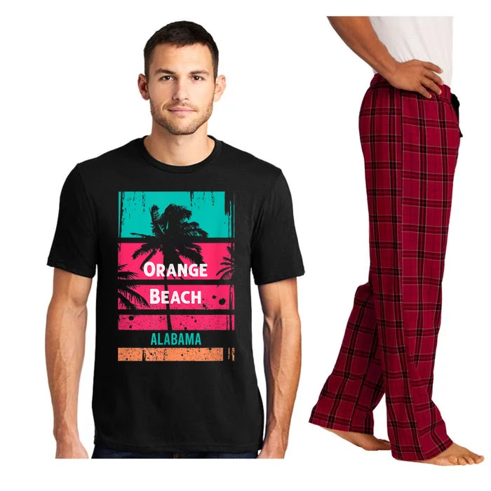 Orange Beach Souvenir Alabama Reminder Pajama Set