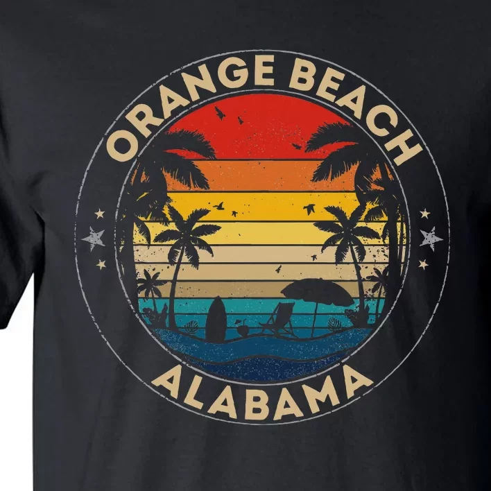 Orange Beach Souvenir Alabama Reminder Tall T-Shirt