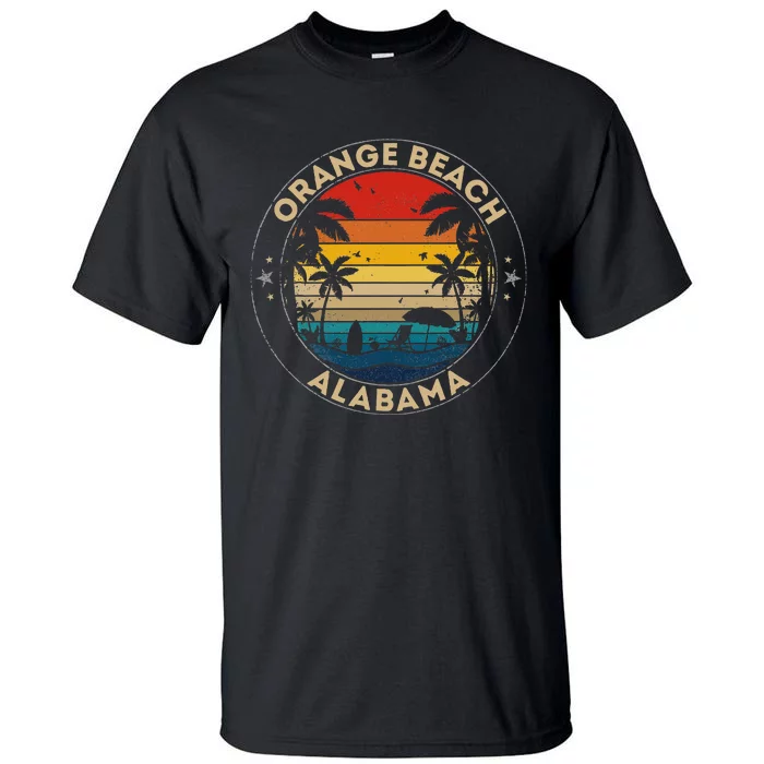 Orange Beach Souvenir Alabama Reminder Tall T-Shirt