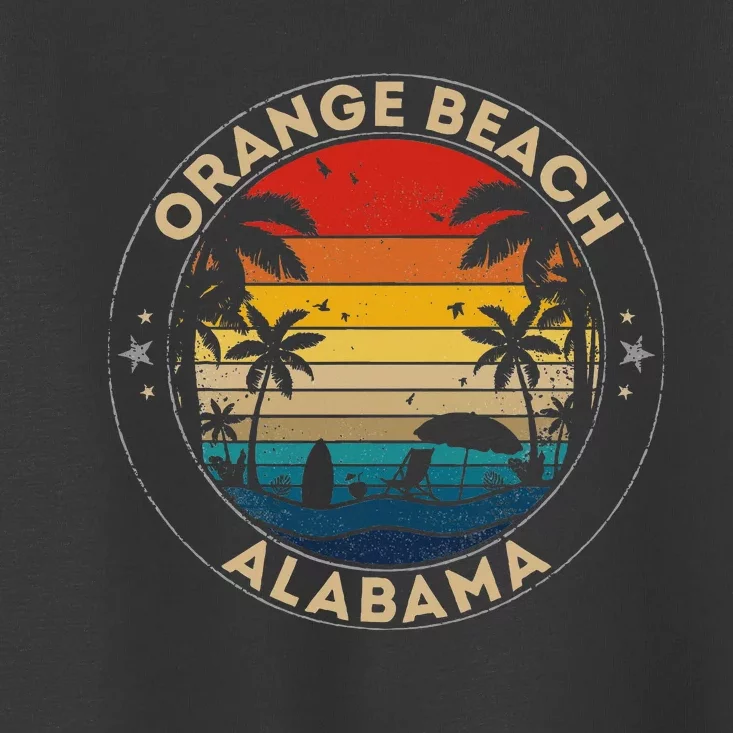 Orange Beach Souvenir Alabama Reminder Toddler T-Shirt