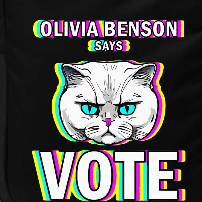 Olivia Benson Says Vote Impact Tech Backpack