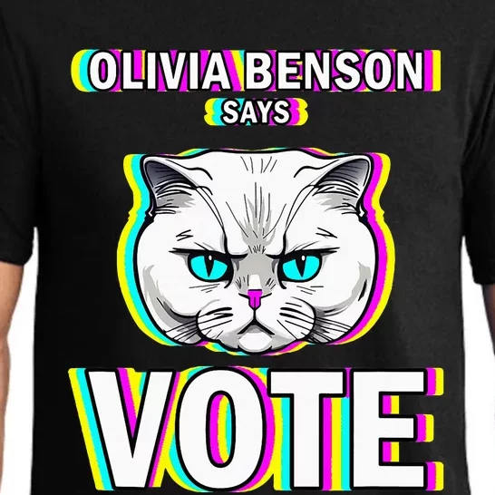 Olivia Benson Says Vote Pajama Set