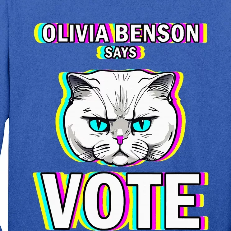 Olivia Benson Says Vote Long Sleeve Shirt