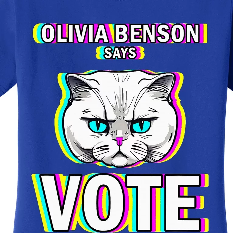 Olivia Benson Says Vote Women's T-Shirt