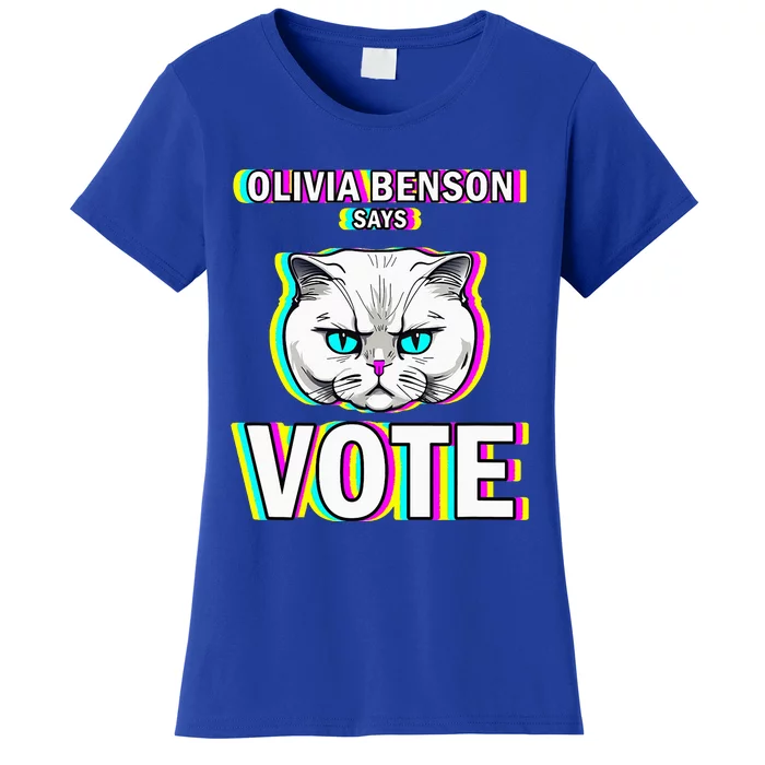 Olivia Benson Says Vote Women's T-Shirt