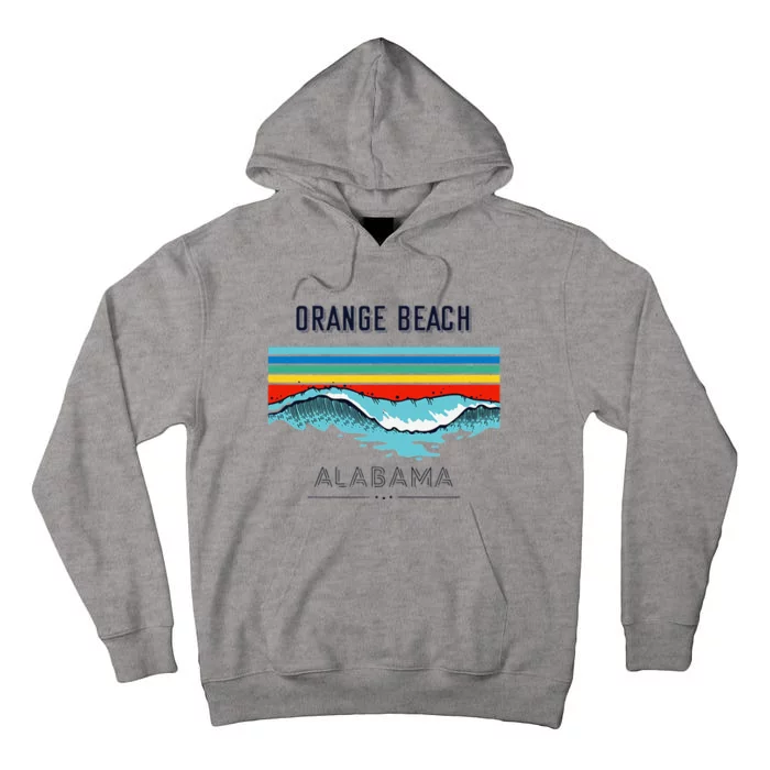 Orange Beach Souvenir Alabama Reminder Tall Hoodie