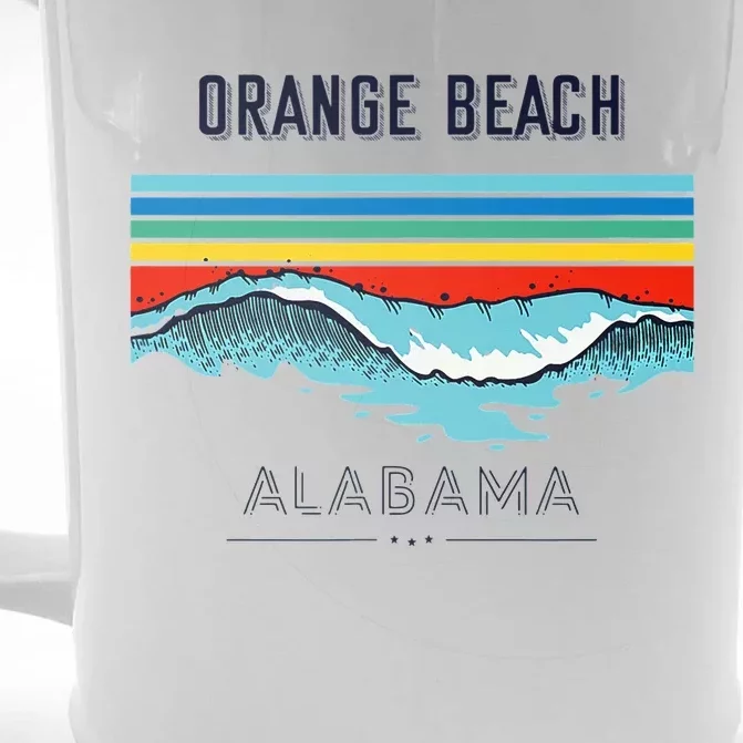 Orange Beach Souvenir Alabama Reminder Front & Back Beer Stein