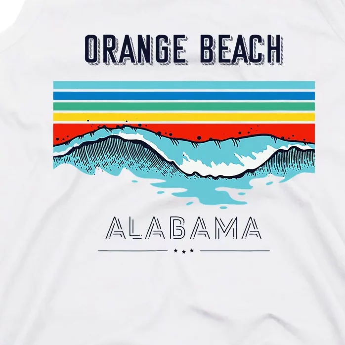 Orange Beach Souvenir Alabama Reminder Tank Top