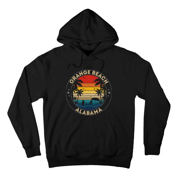 Orange Beach Souvenir Alabama Reminder Hoodie