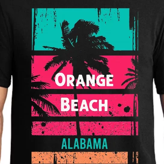 Orange Beach Souvenir Alabama Reminder Pajama Set