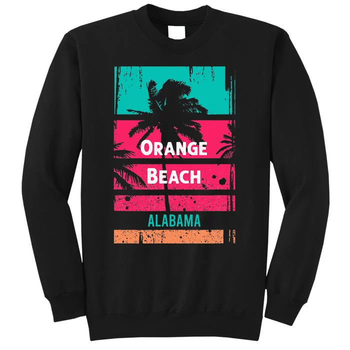 Orange Beach Souvenir Alabama Reminder Tall Sweatshirt