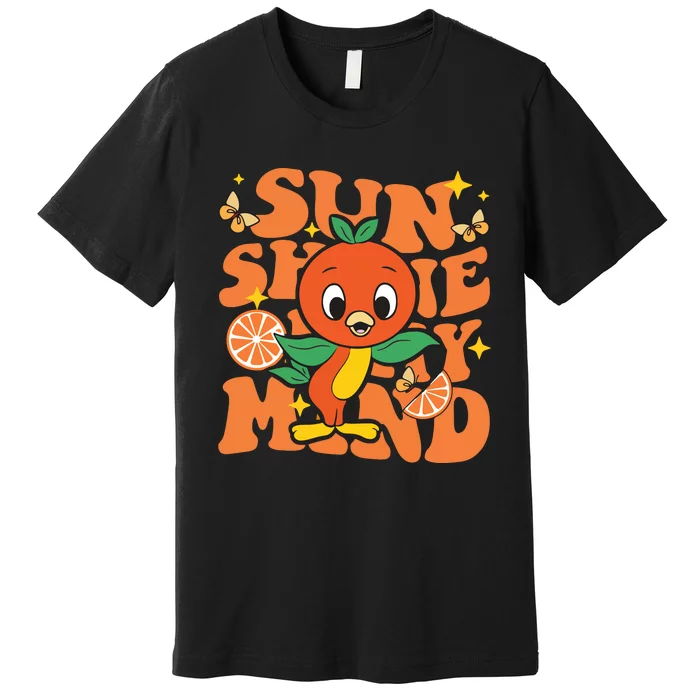 Orange Bird Sunshine Premium T-Shirt