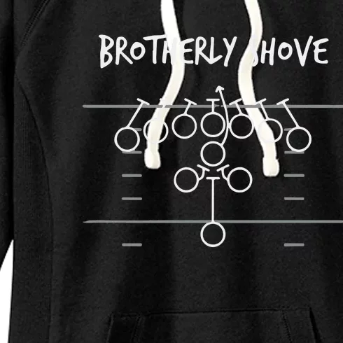 Official Brotherly Shove Women's Fleece Hoodie