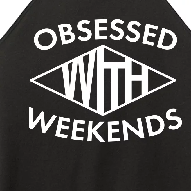 Obsessed With Weekends Women’s Perfect Tri Rocker Tank