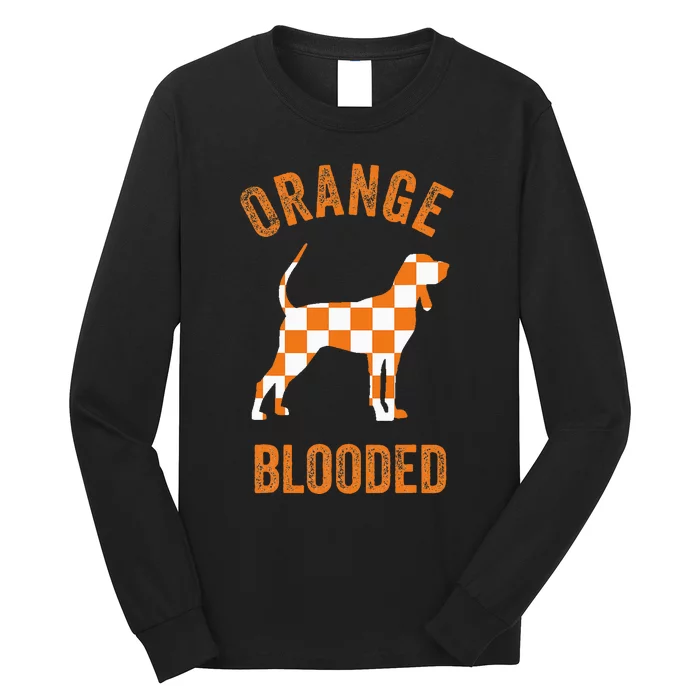 Orange Blooded Tennessee State Pride Long Sleeve Shirt