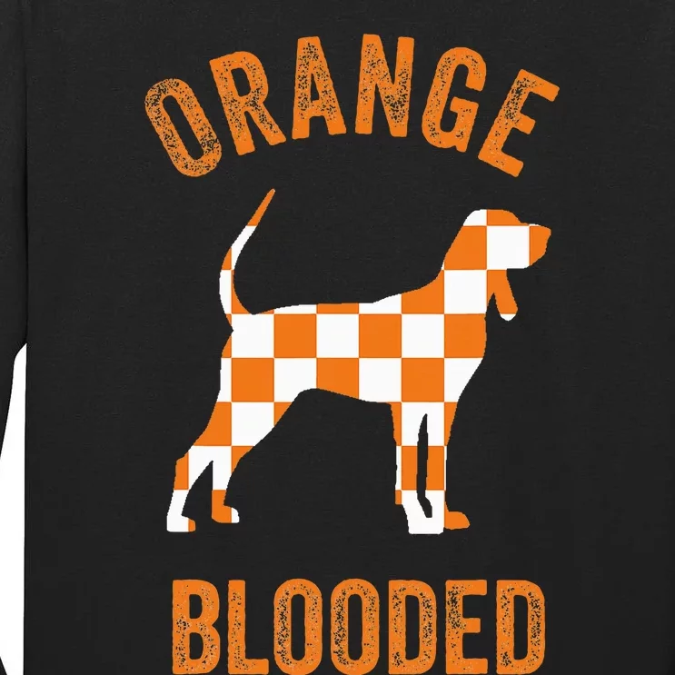 Orange Blooded Tennessee State Pride Tall Long Sleeve T-Shirt