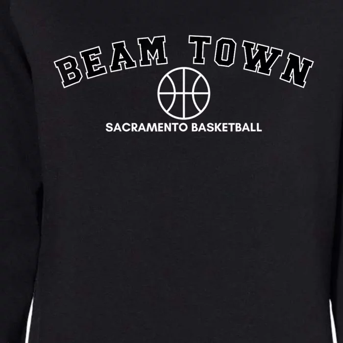 OG Beam Town Sacramento Basketball Womens California Wash Sweatshirt