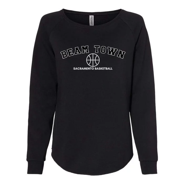 OG Beam Town Sacramento Basketball Womens California Wash Sweatshirt