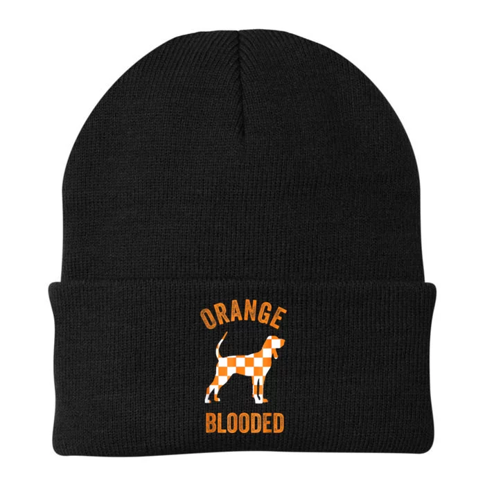 Orange Blooded Tennessee Hound Native Home TN Rocky Top Knit Cap Winter Beanie