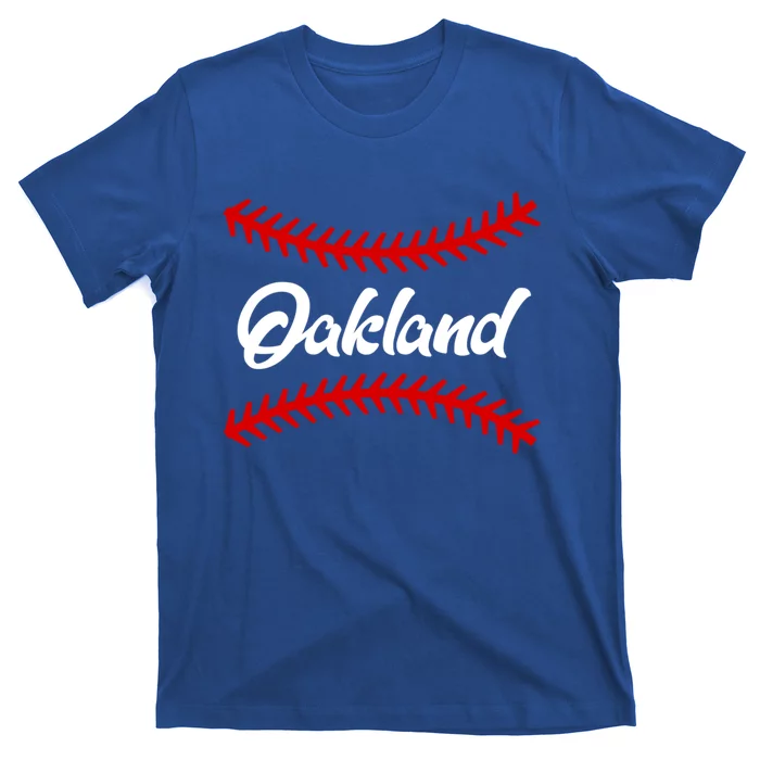 Oakland Baseball Team Fan Gift T-Shirt