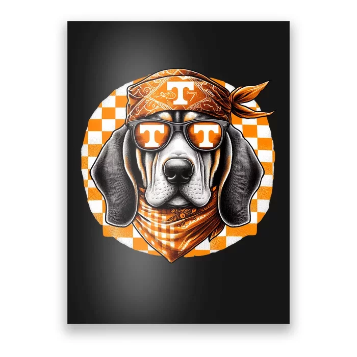 Orange Blooded Tennessee Hound Native Home Tn State Pride Poster