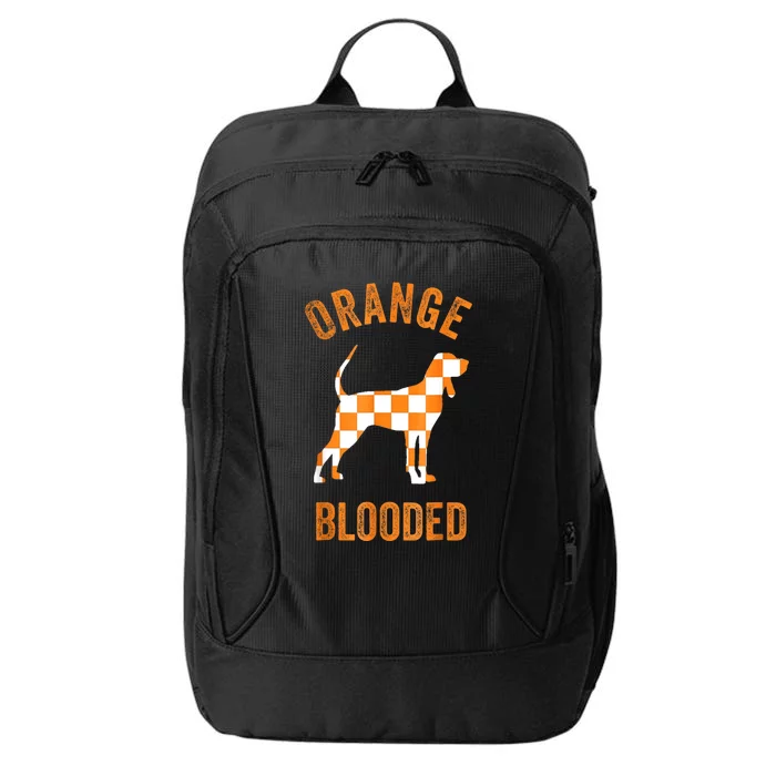 Orange Blooded Tennessee Hound Native Home Tn Rocky Top City Backpack