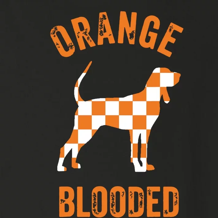 Orange Blooded Tennessee Hound Native Home Tn State Pride Toddler Long Sleeve Shirt