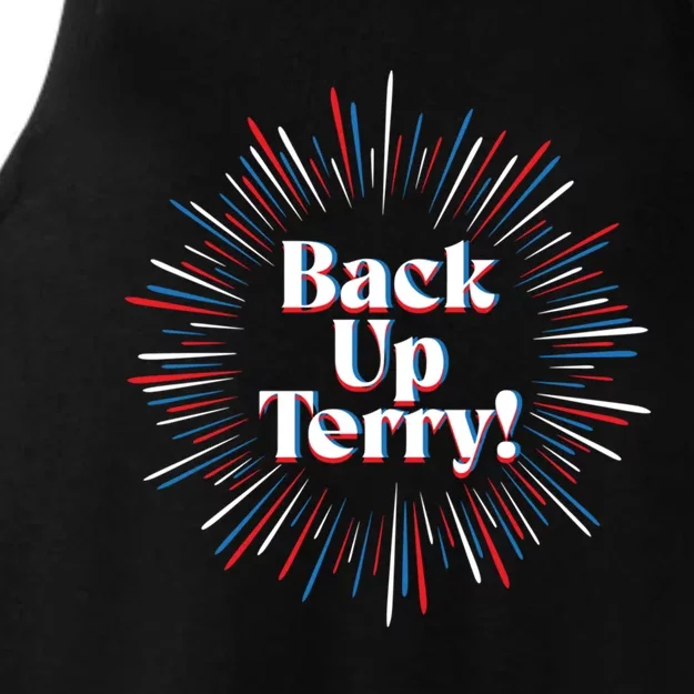 Original Back Up Terry Put It In Reverse 4th Gift Cute Gift Ladies Tri-Blend Wicking Tank