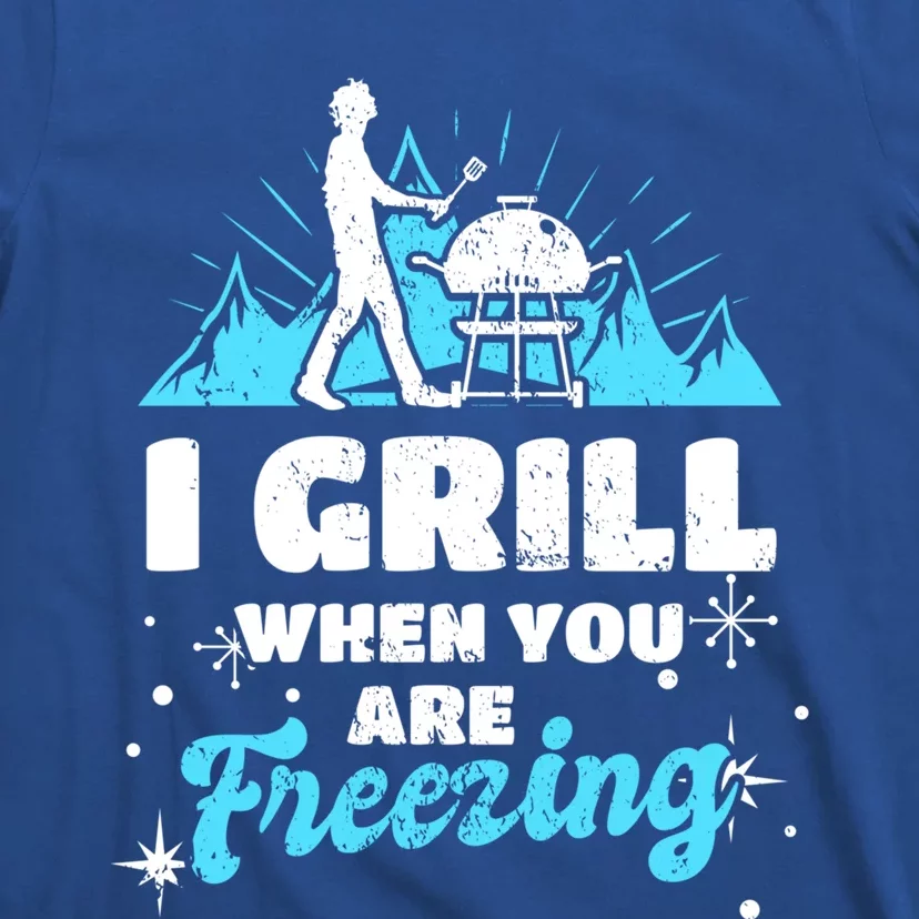 Outdoor Bbq Winter Grill Grilling Gift T-Shirt