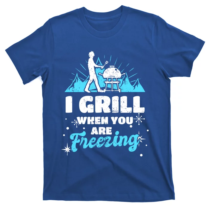 Outdoor Bbq Winter Grill Grilling Gift T-Shirt