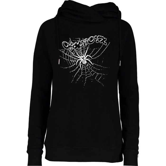 Otxboyz Black Widow Womens Funnel Neck Pullover Hood