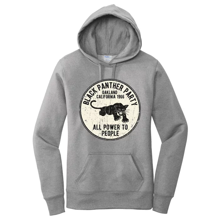 Oakland California 1966 Party Distressed Women's Pullover Hoodie