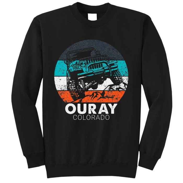 Ouray Colorado 4x4 Off Road Trail Vehicle Outdoor Adventure Tall Sweatshirt