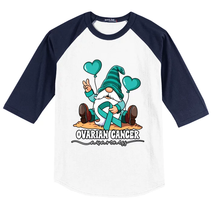 Ovarian Cancer Awareness Baseball Sleeve Shirt