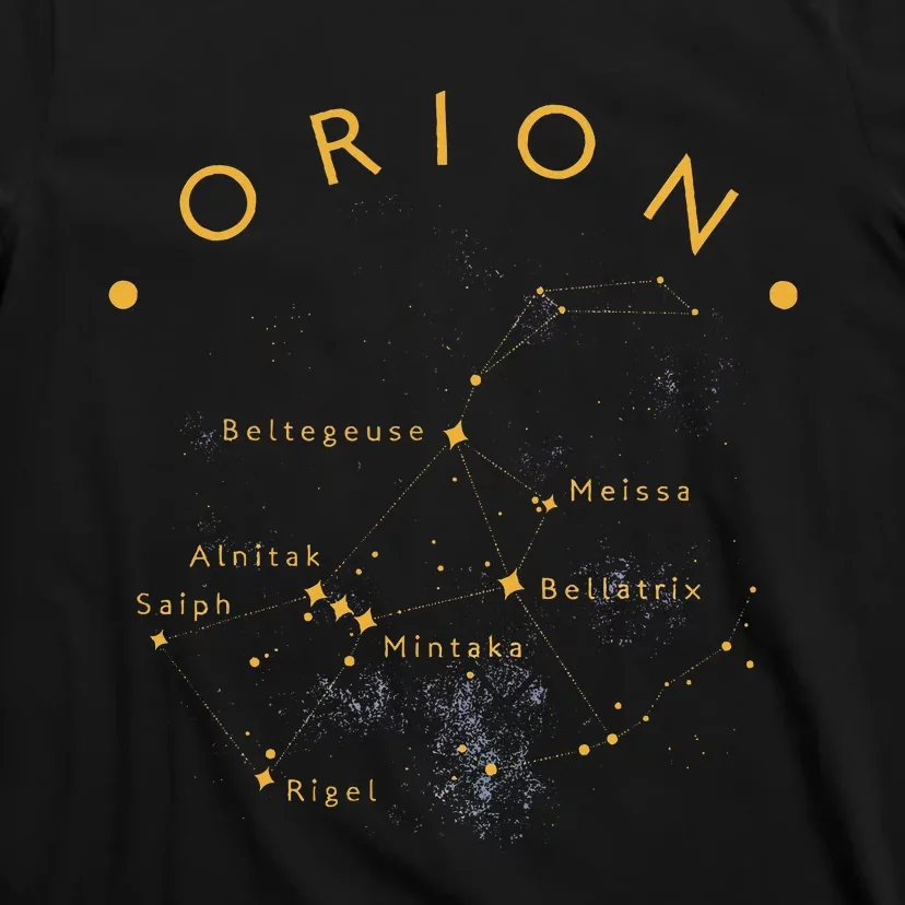 Orion Constellation Astronomy Lover Stargazing T-Shirt