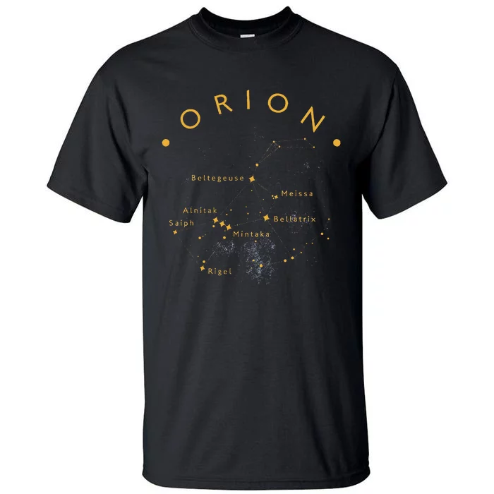 Orion Constellation Astronomy Lover Stargazing Tall T-Shirt