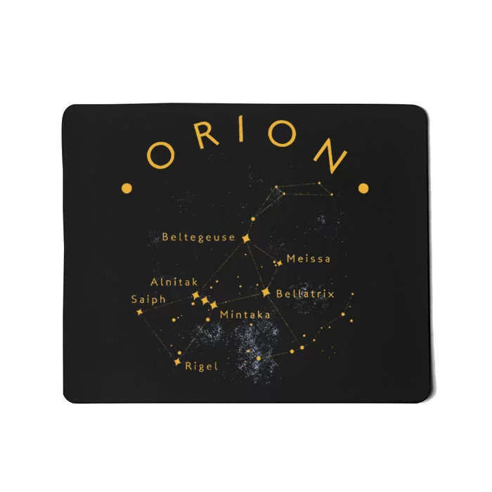 Orion Constellation Astronomy Lover Stargazing Mousepad