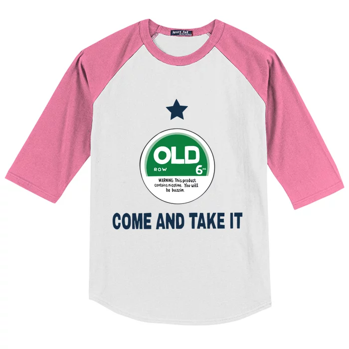 Oldrow Come And Take It Kids Colorblock Raglan Jersey