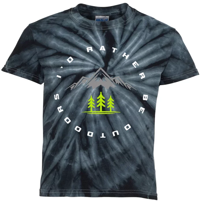 Outdoor Camping Apparel Hiking Camping Outdoor Kids Tie-Dye T-Shirt