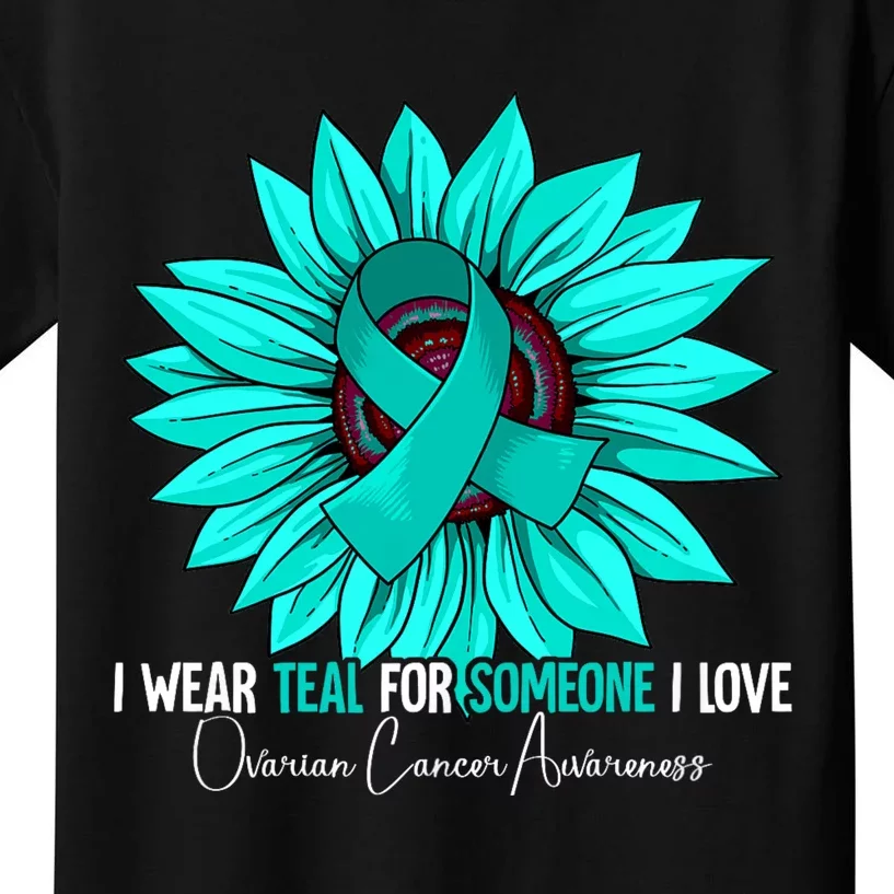 Ovarian Cancer Awareness Gift Ovarian Cancer Awareness Kids T-Shirt