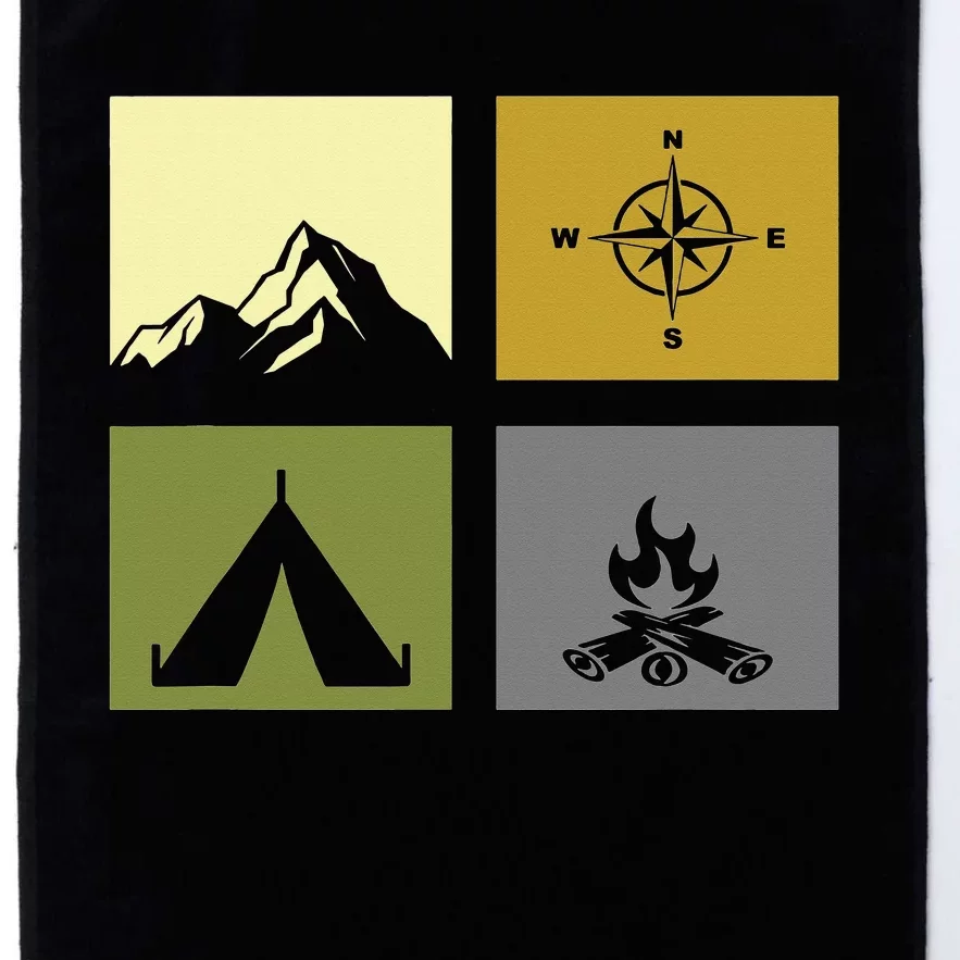 Outdoor Camping Apparel Hiking Backpacking Camping Platinum Collection Golf Towel