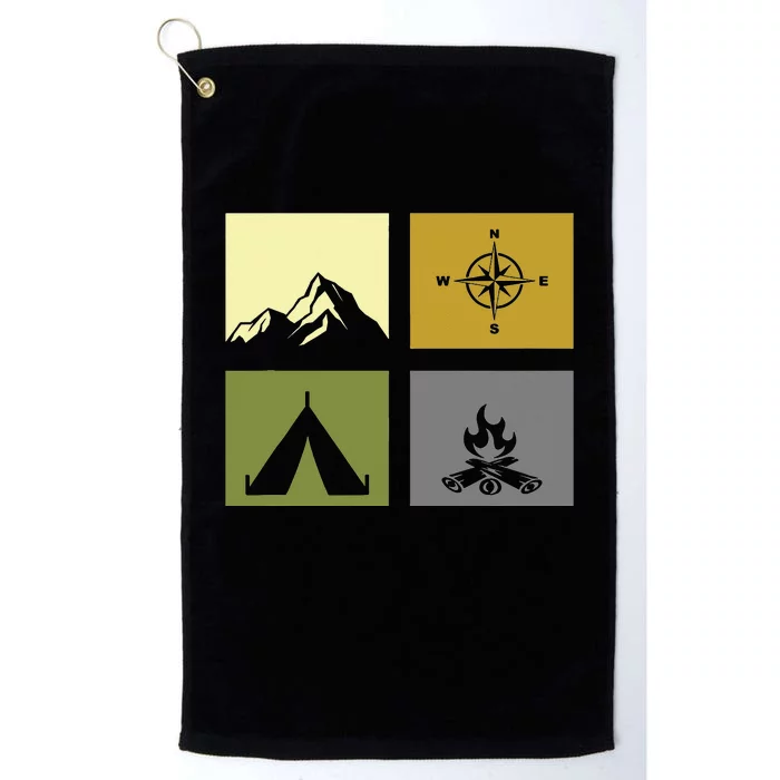 Outdoor Camping Apparel Hiking Backpacking Camping Platinum Collection Golf Towel