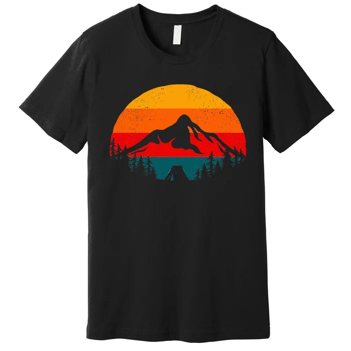 Outdoor Camping Apparel Hiking Backpacking Camping Premium T-Shirt